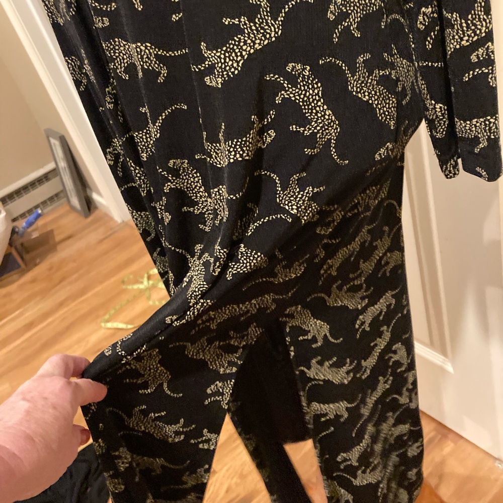 Cache Two Piece Pant Set Long Line Split Top Tuxe… - image 7